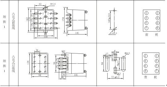JDL-12外(wài)形及開孔尺寸1