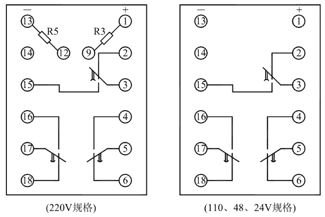 BS-11內部（bù）接線圖
