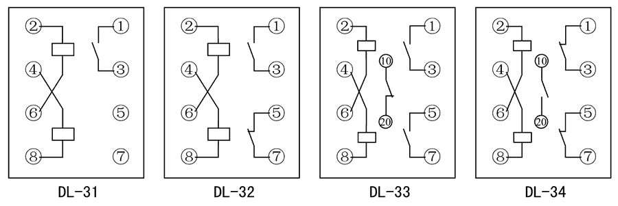 DL-34內部接線圖