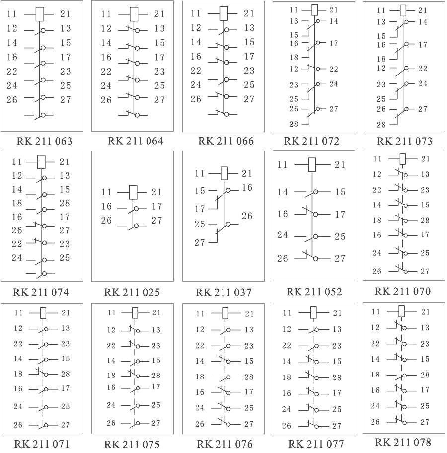 RXMA1-RK211037內部(bù)接線圖
